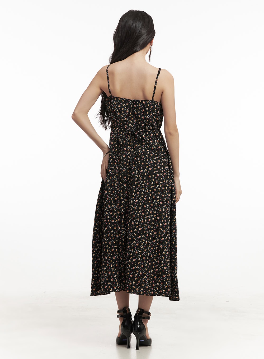 Sweetheart Floral Cami Maxi Dress CF520