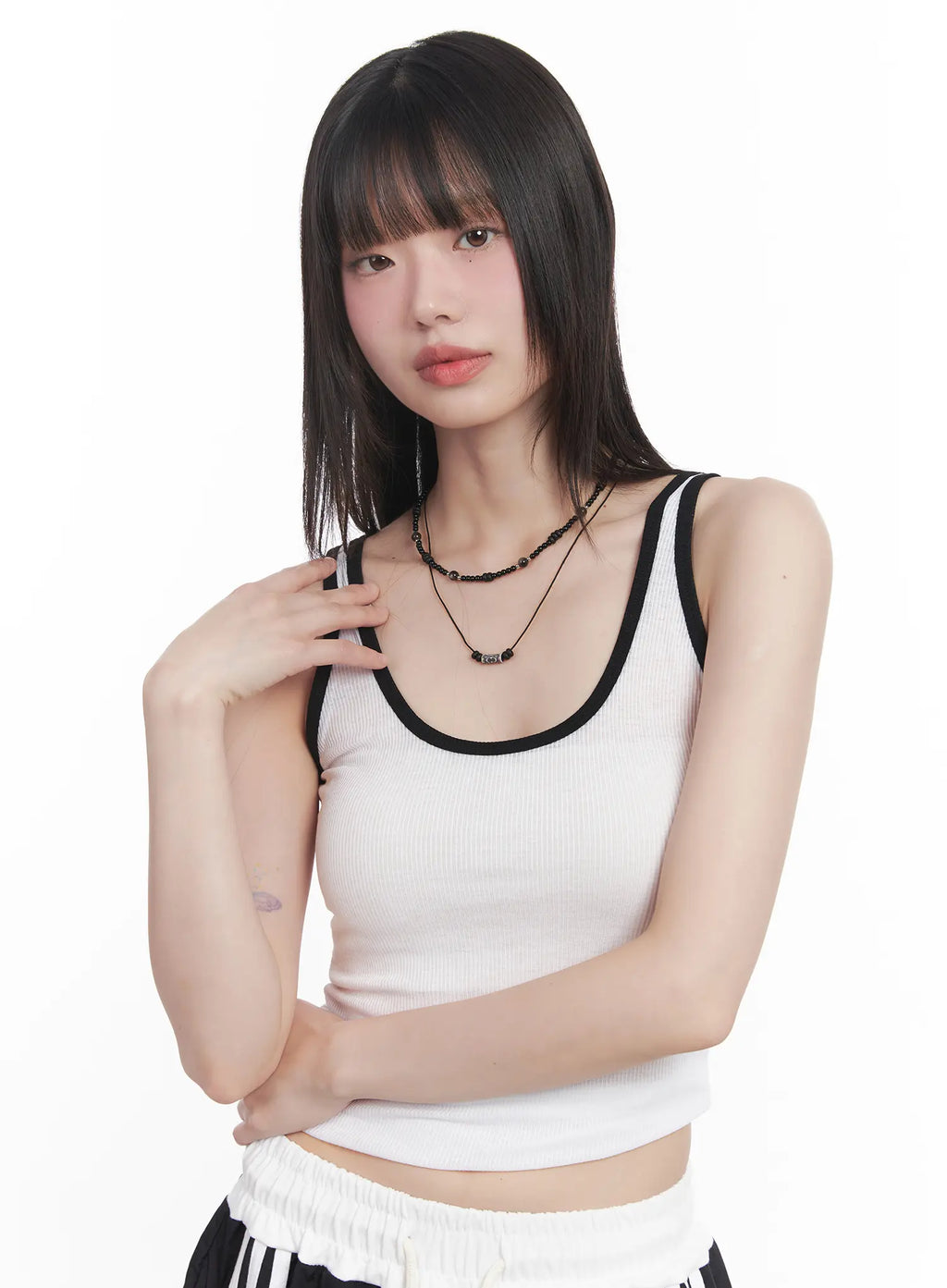 Layered Beaded Necklace CU518