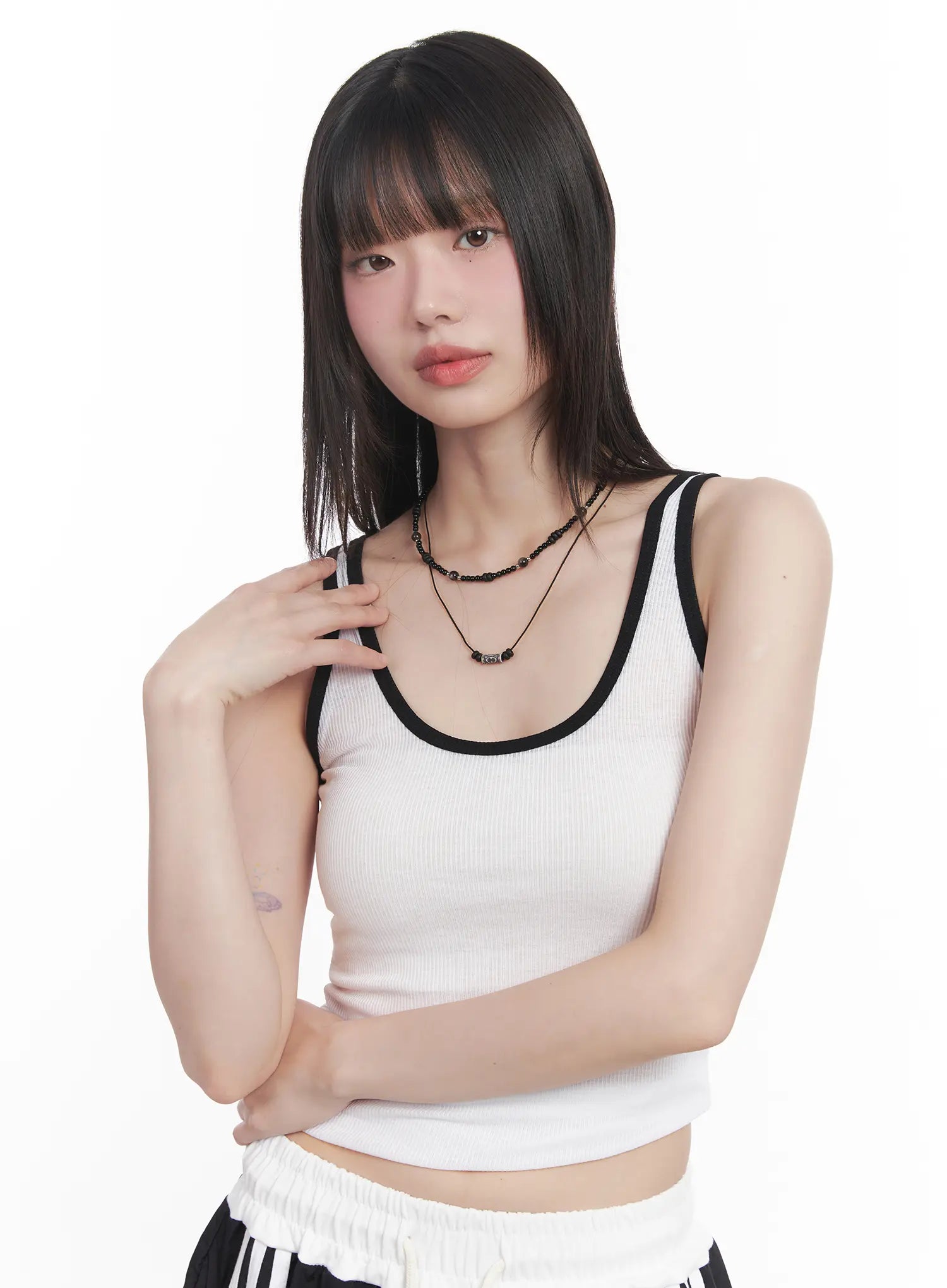 Layered Beaded Necklace CU518