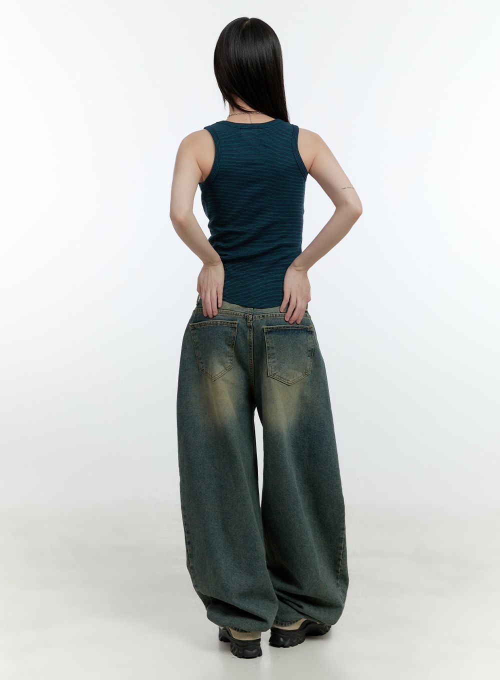 Logo Crop Tank Top CF506