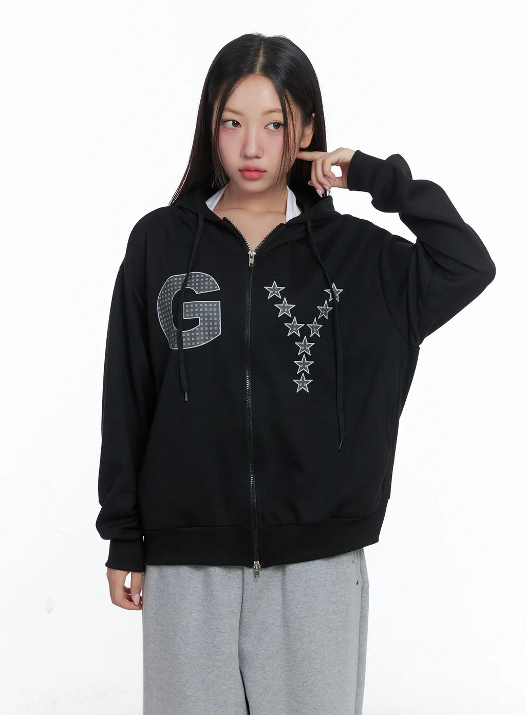 GY Starry Zip-Up Hoodie CS502