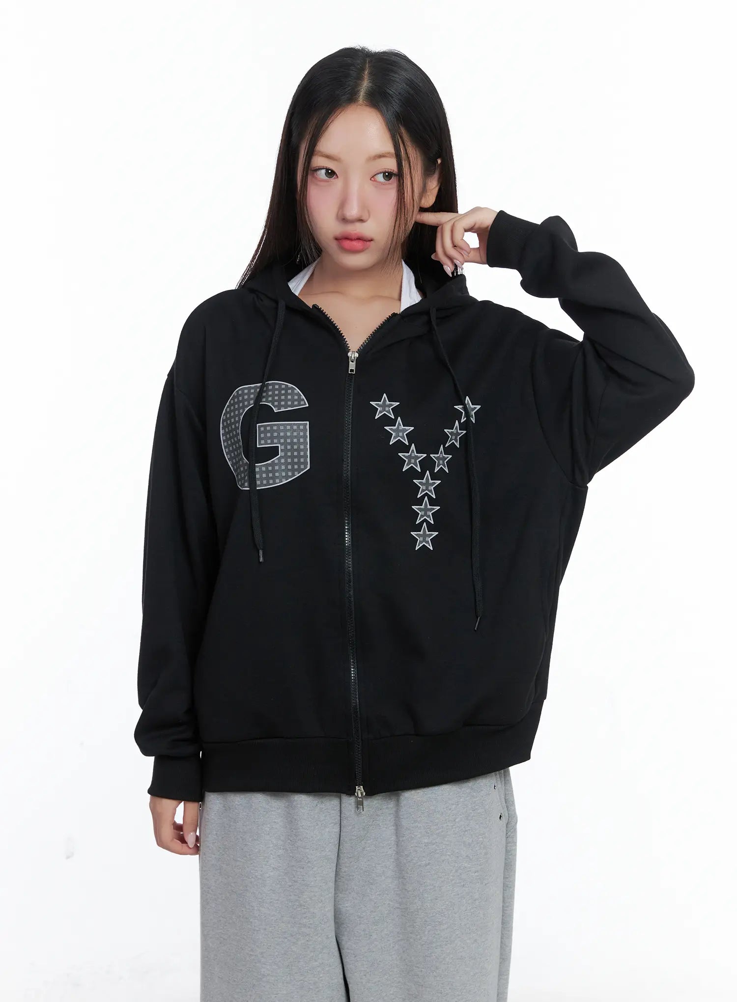 GY Starry Zip-Up Hoodie CS502