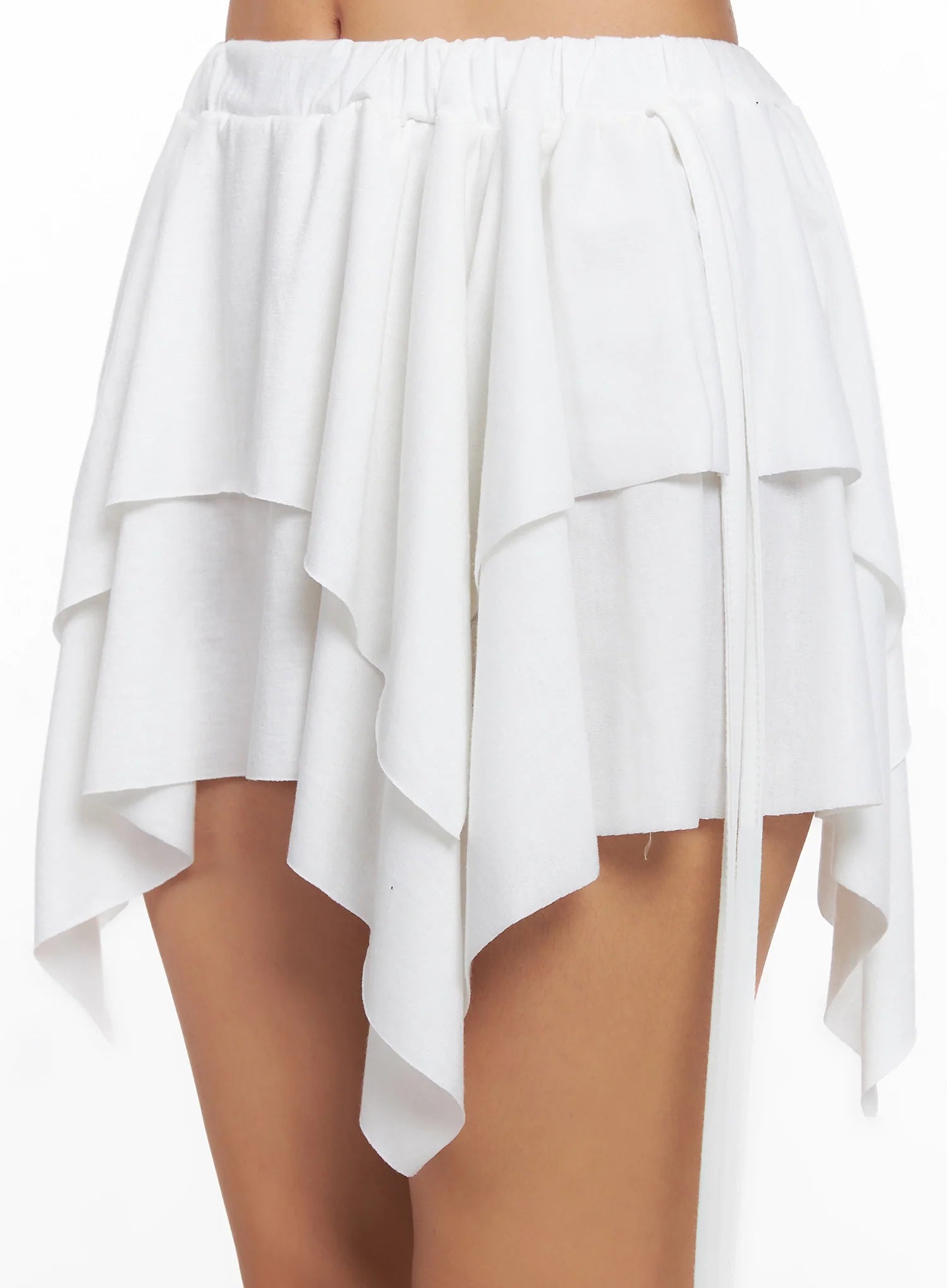 Layered Flounce Mini Skirt IG528