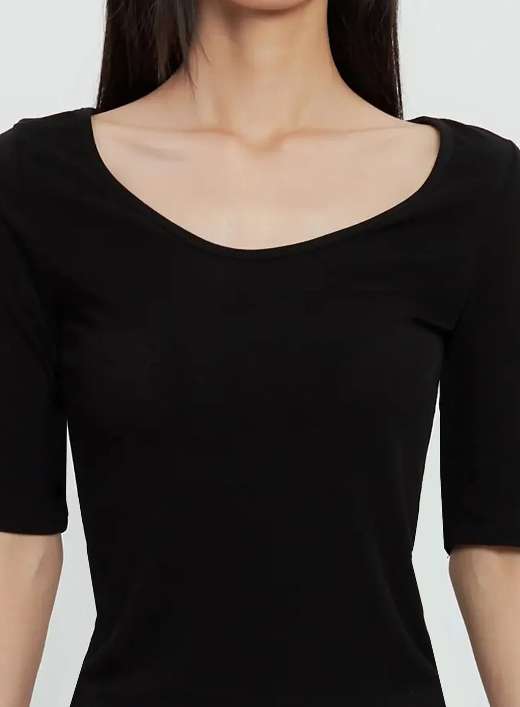 Basic 3/4-Sleeve Top IL528