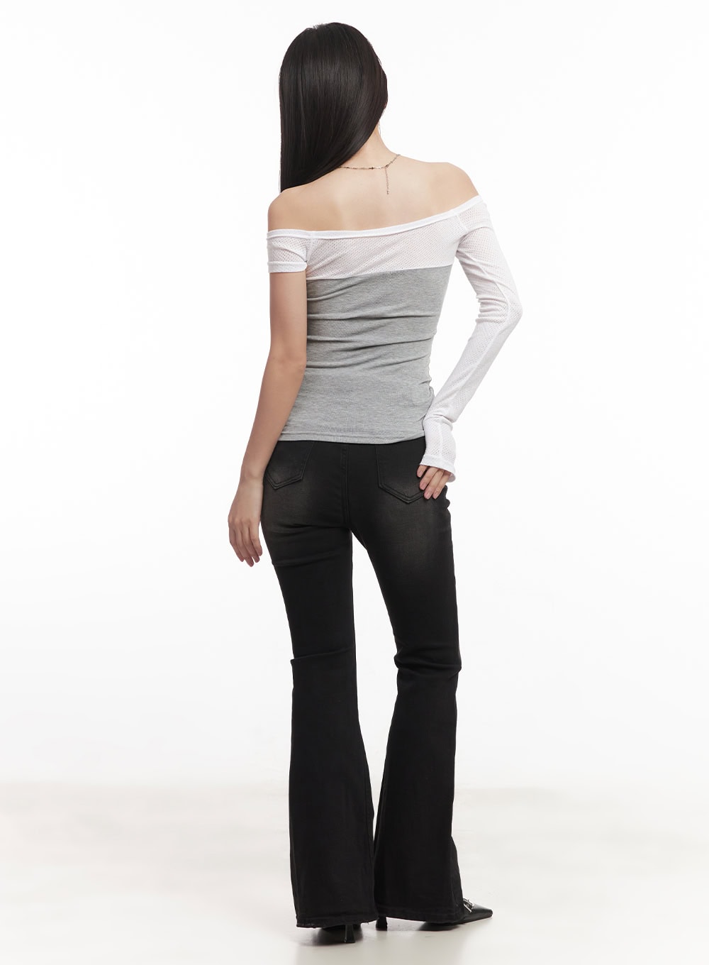 Pratt Slim-Fit Bootcut Jeans CM531