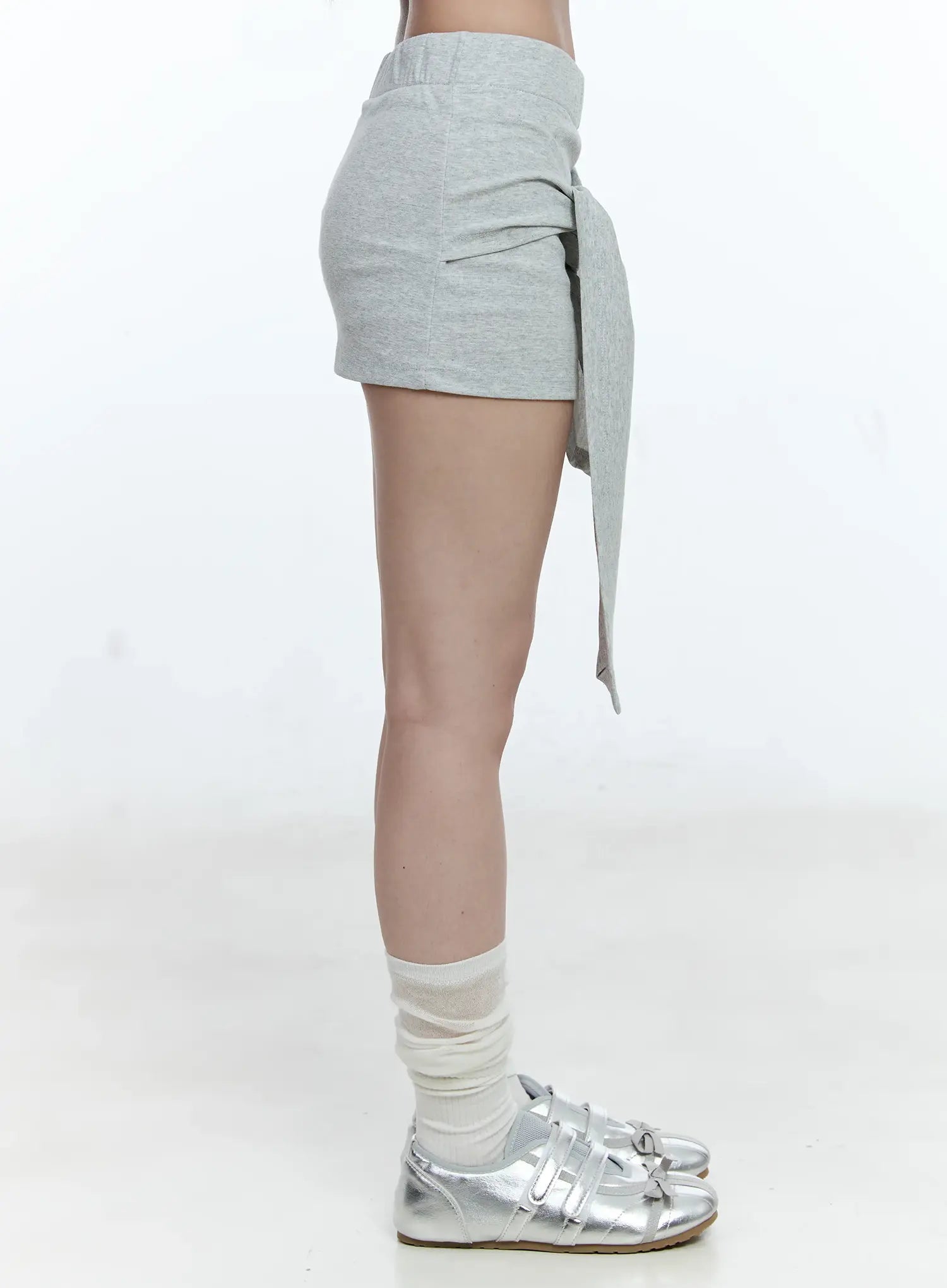 Wrap Ribbon Mini Skirt CG511