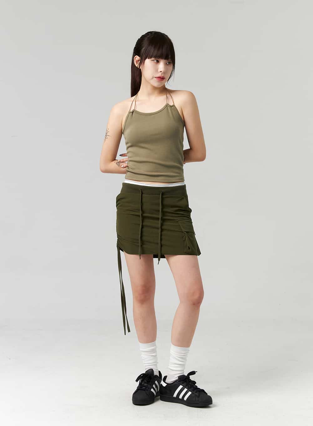 Halter Neck Basic Top CL324