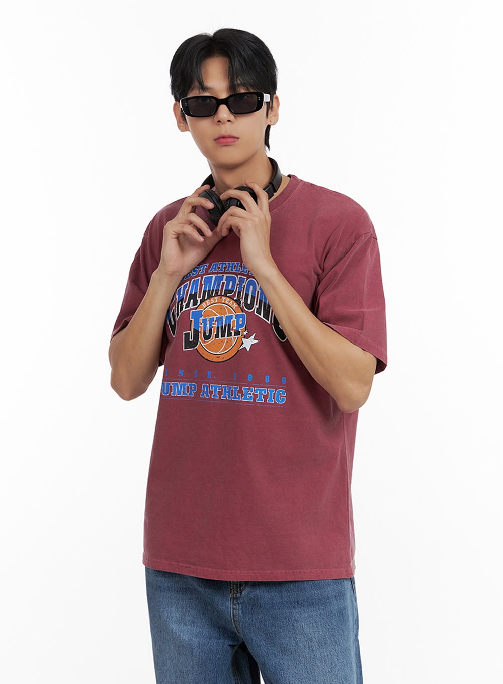 Men's Comfy Cotton Graphic T-Shirt IL403