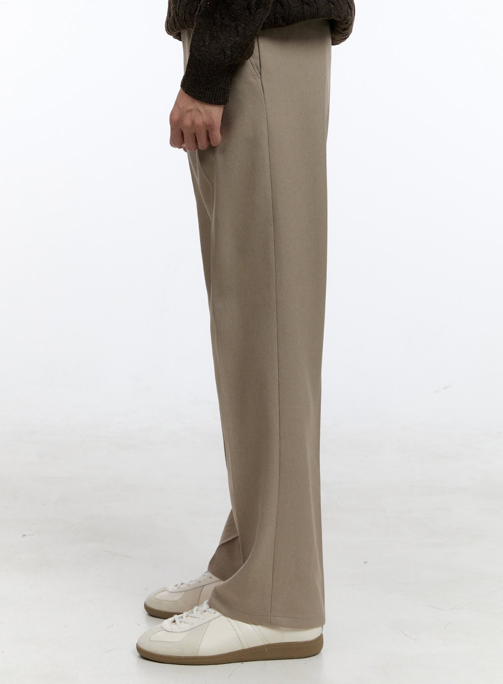 Men's Solid Tailored Pants IG428