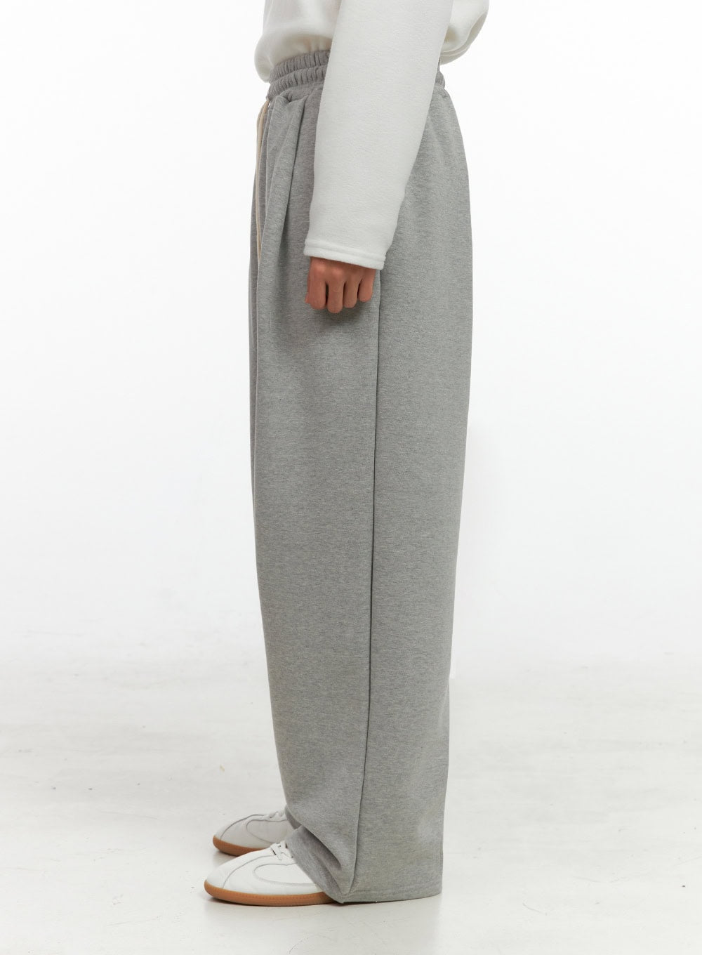 Men's Pintuck Wide-Leg Sweatpants IN426