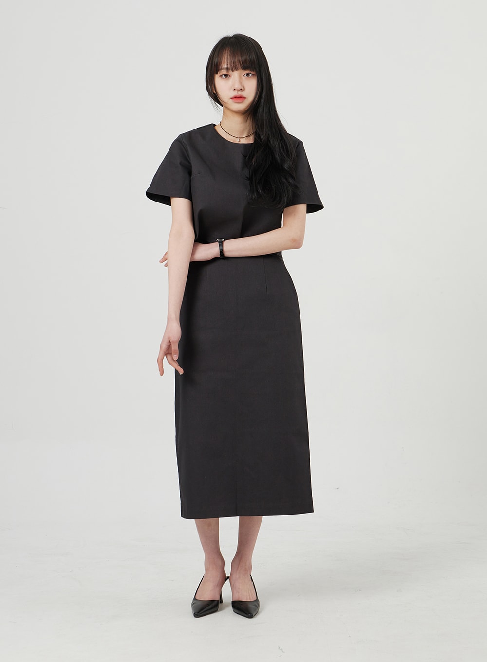 High Waist Maxi Skirt OF328