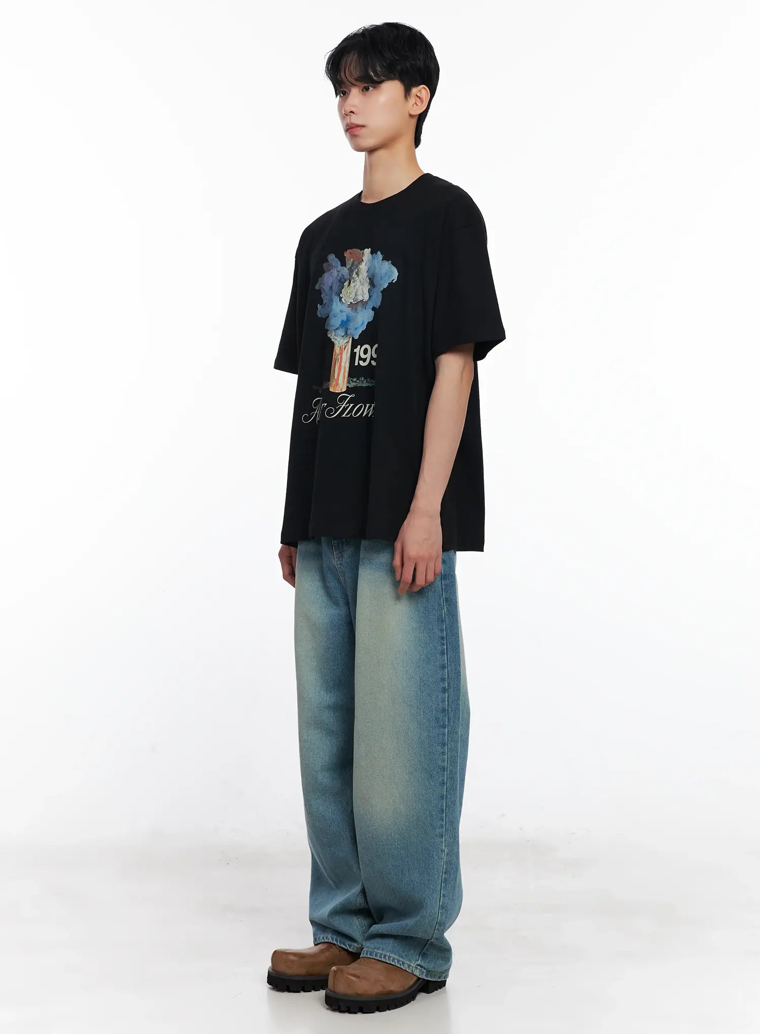 Men's Relaxed Light Blue-Wash Jeans IL501