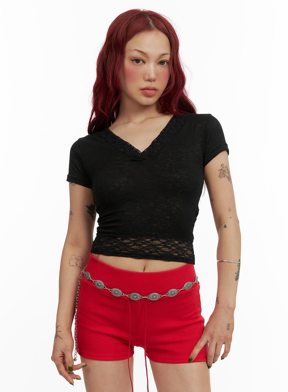 Lace Crop Top CY430