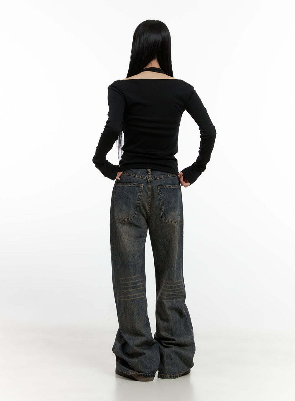 Stella VintageVibe Cotton Baggy Jeans CN411