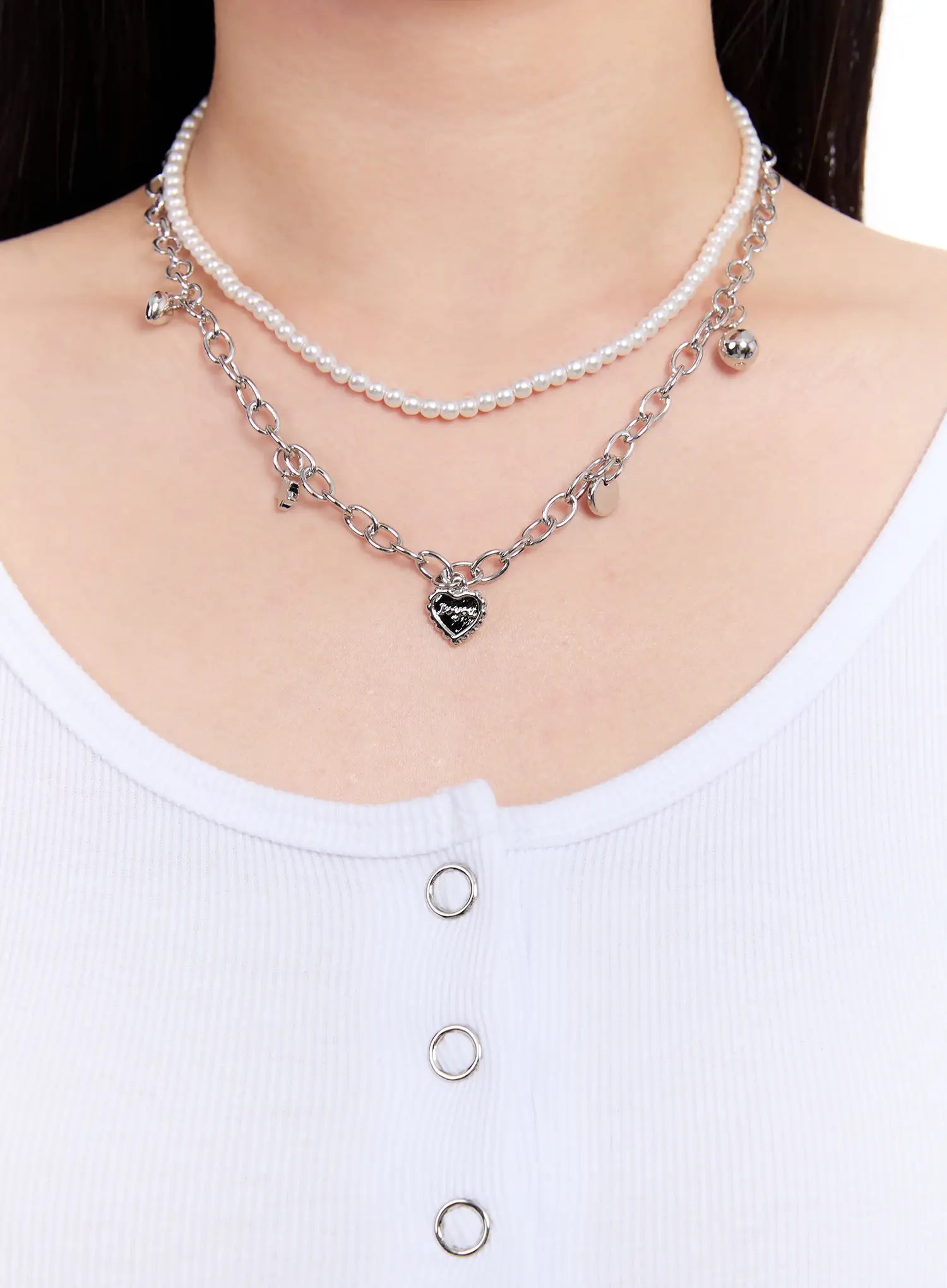 Jurang Hear Necklace IU527