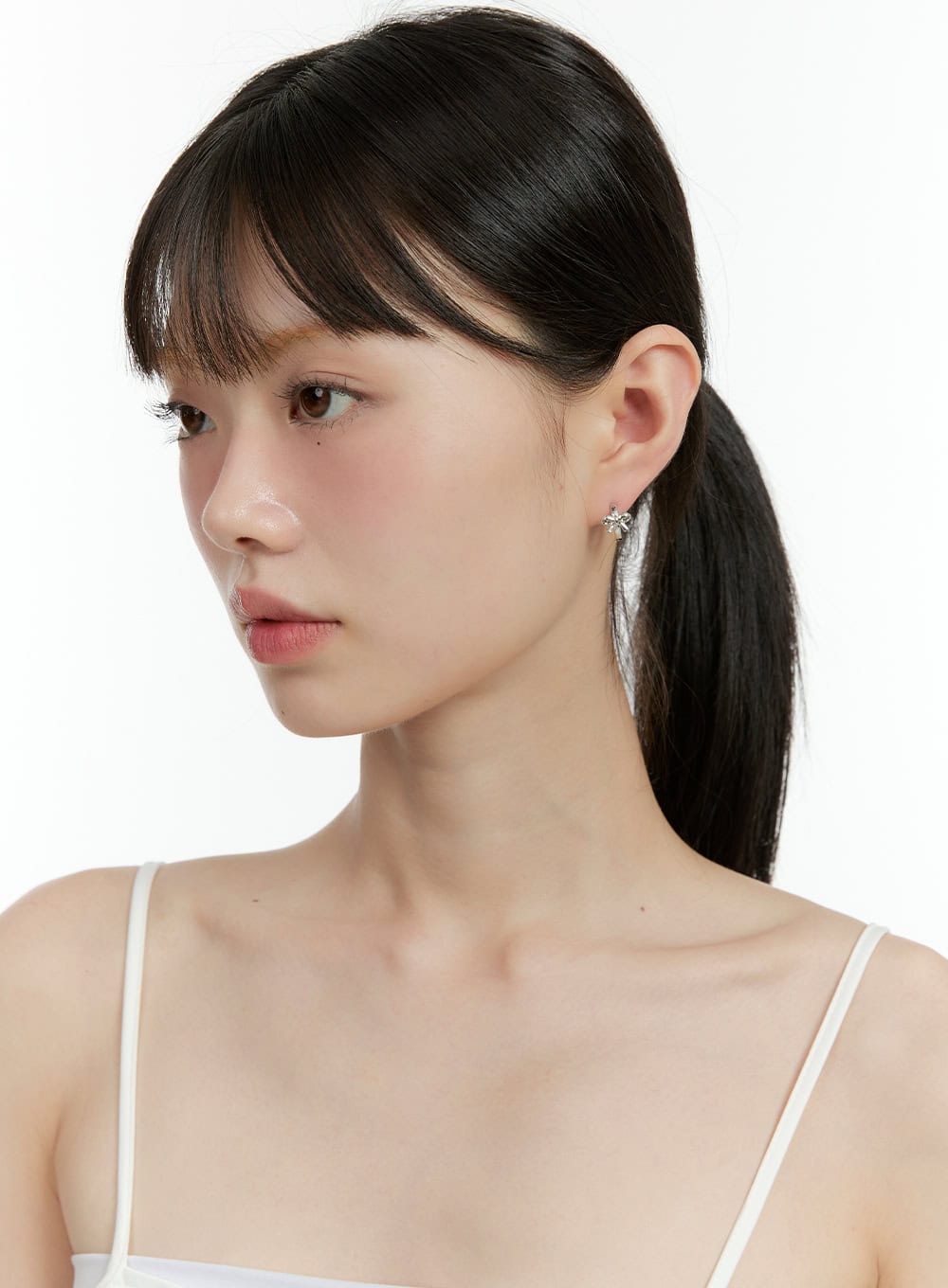 Single Ribbon Earrings IG406