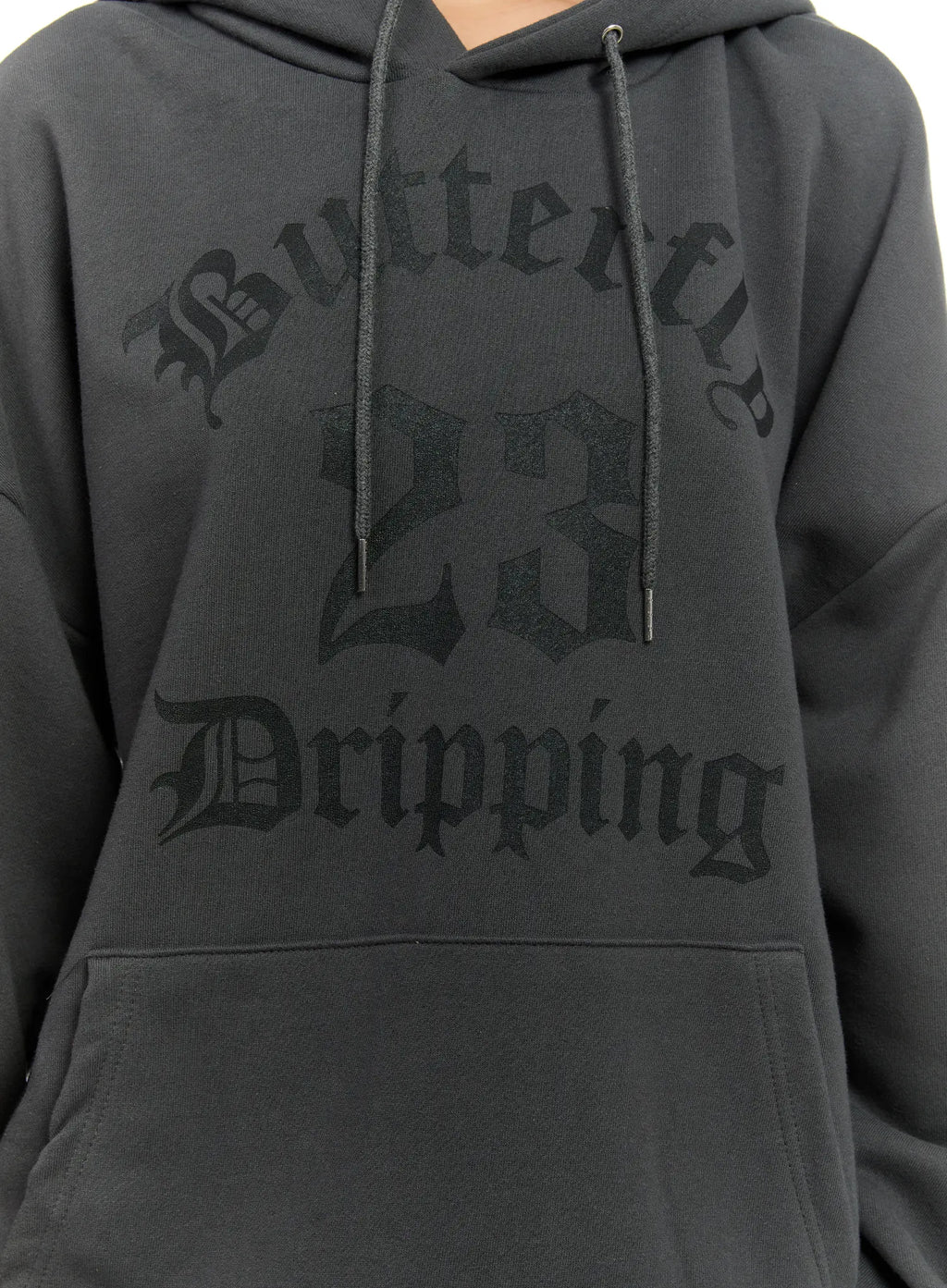 Oversized "Butterfly" Graphic Hoodie CG501