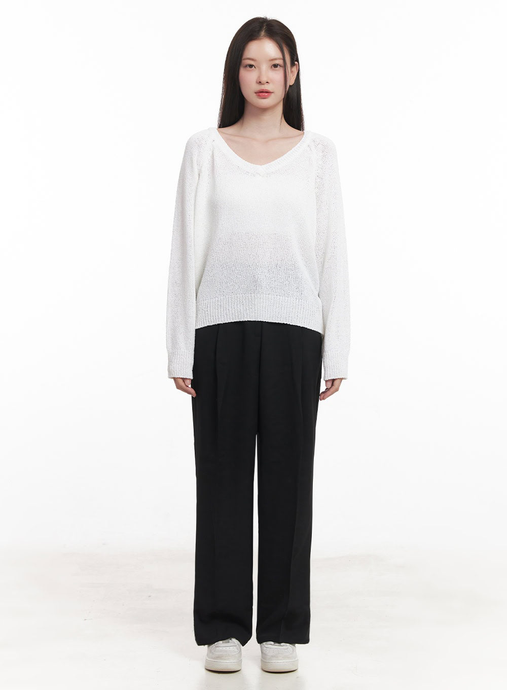 Essential Pintuck Comfort Slacks IY509