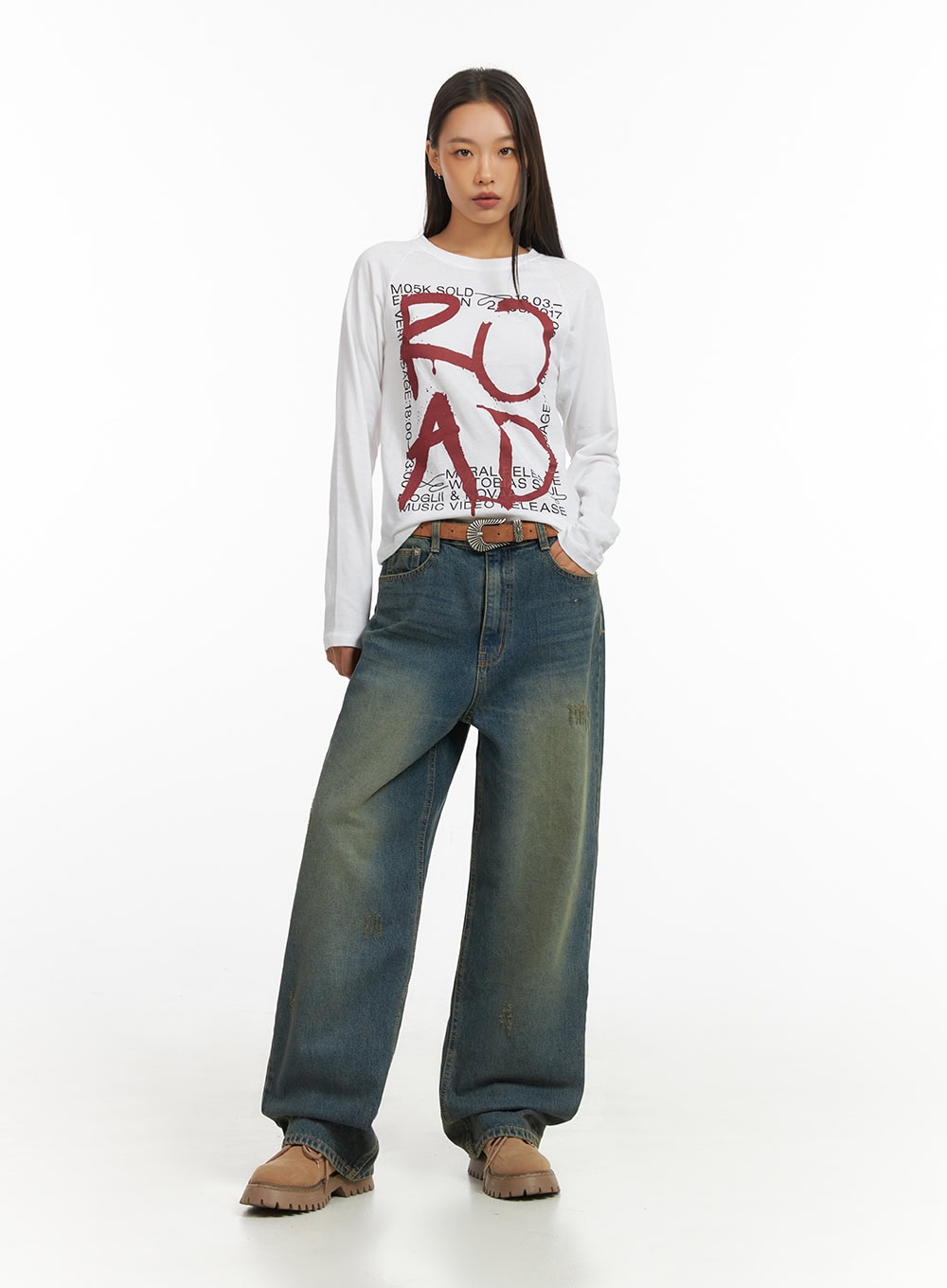 Anya Wide Fit Denim Jeans IO409