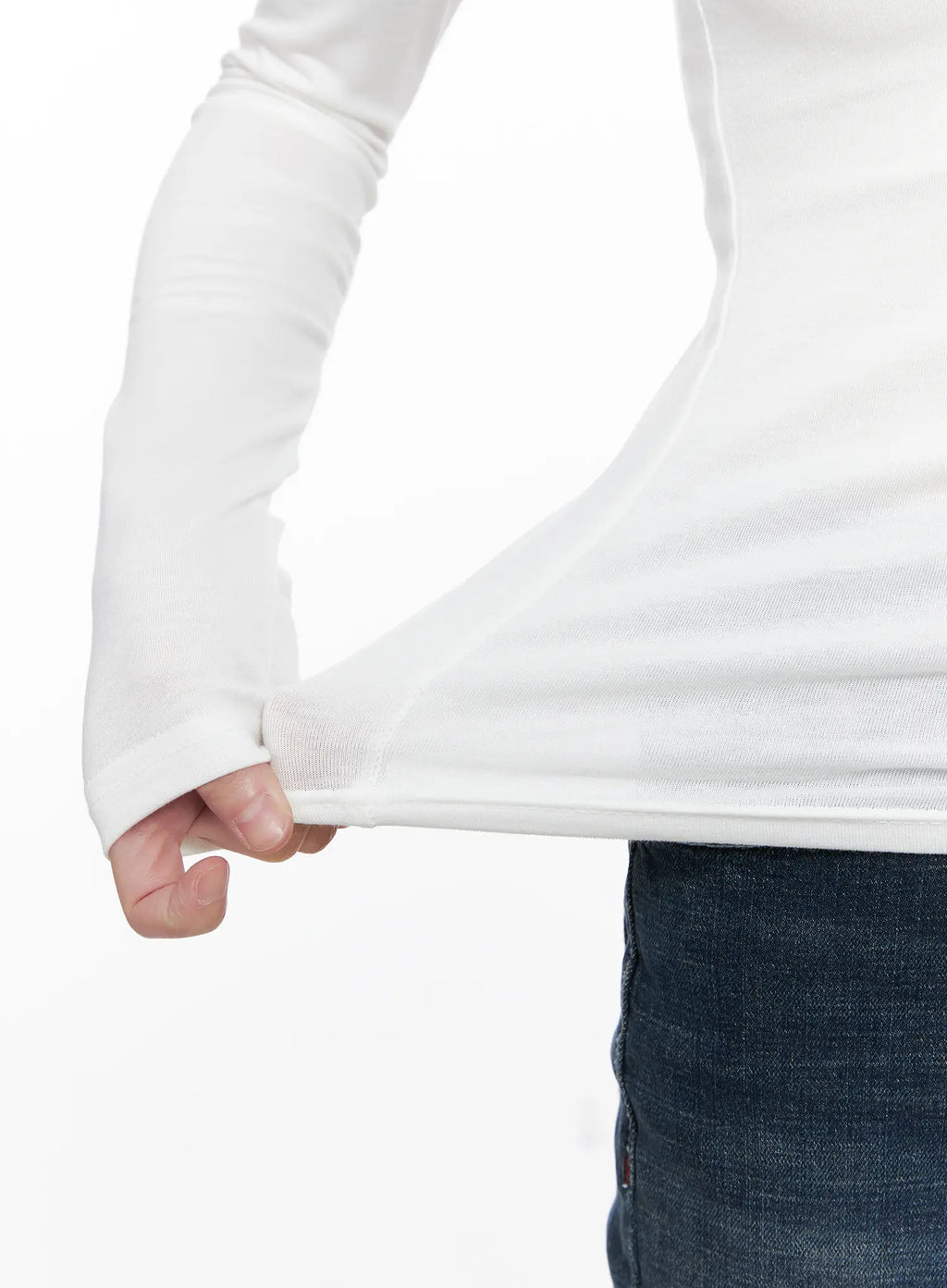 One Shoulder Polka Dot Print Top CG519