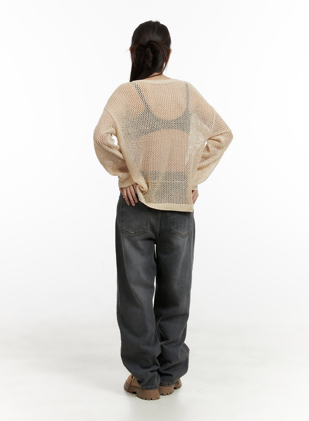 Kay String Baggy Jeans CL431