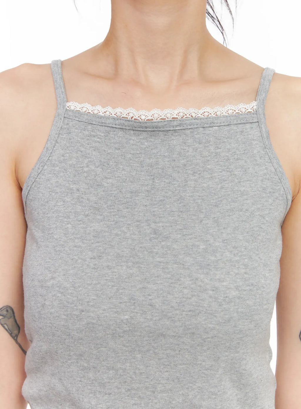 Lace-Trim Cami Top CL528