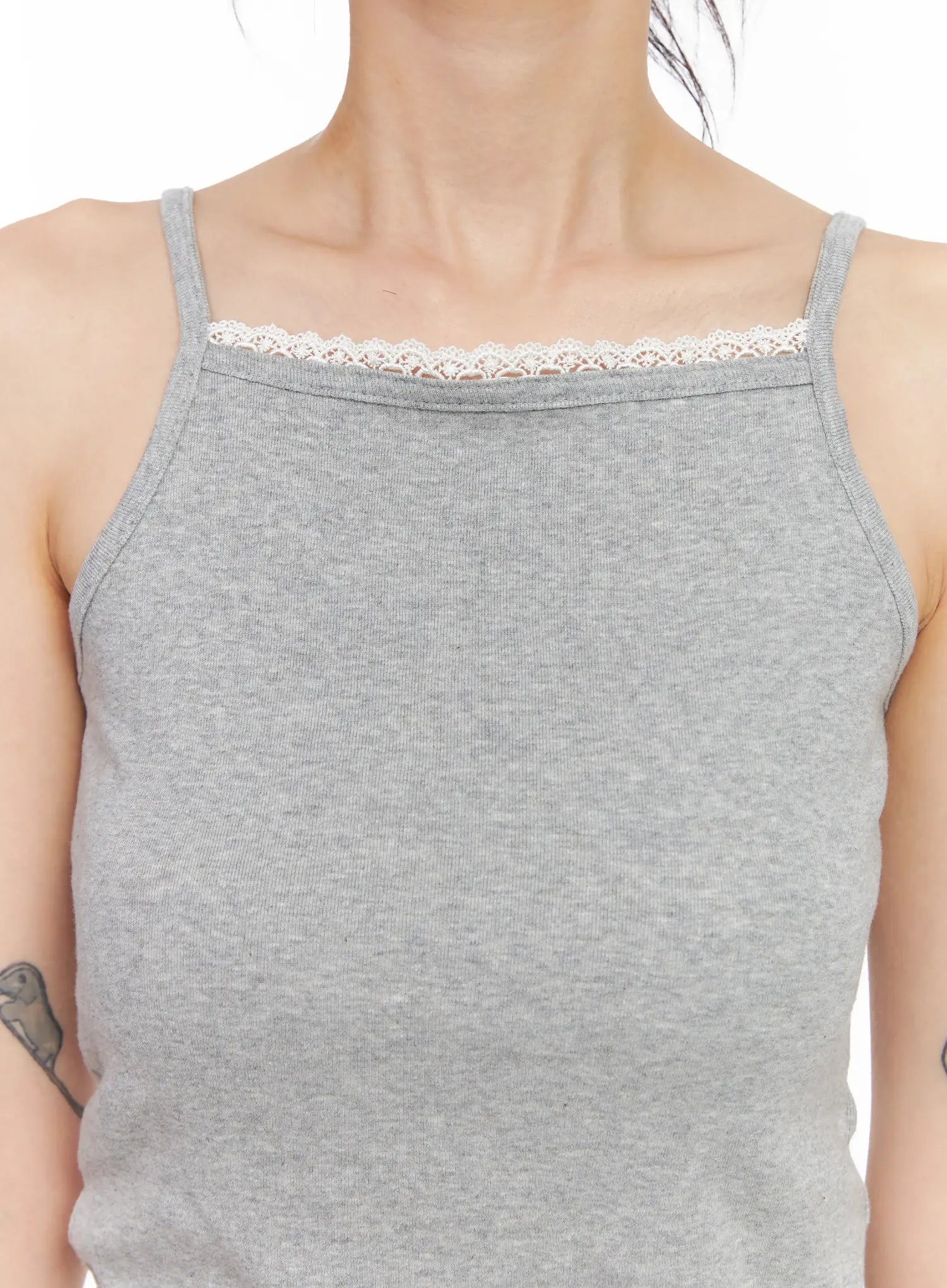 Lace-Trim Cami Top CL528