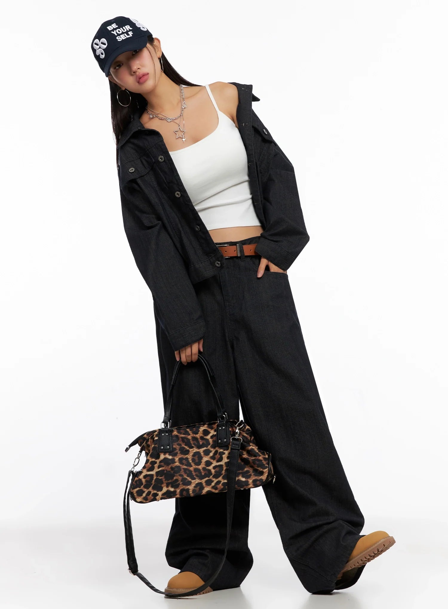 Casual Lettering Cap IG527