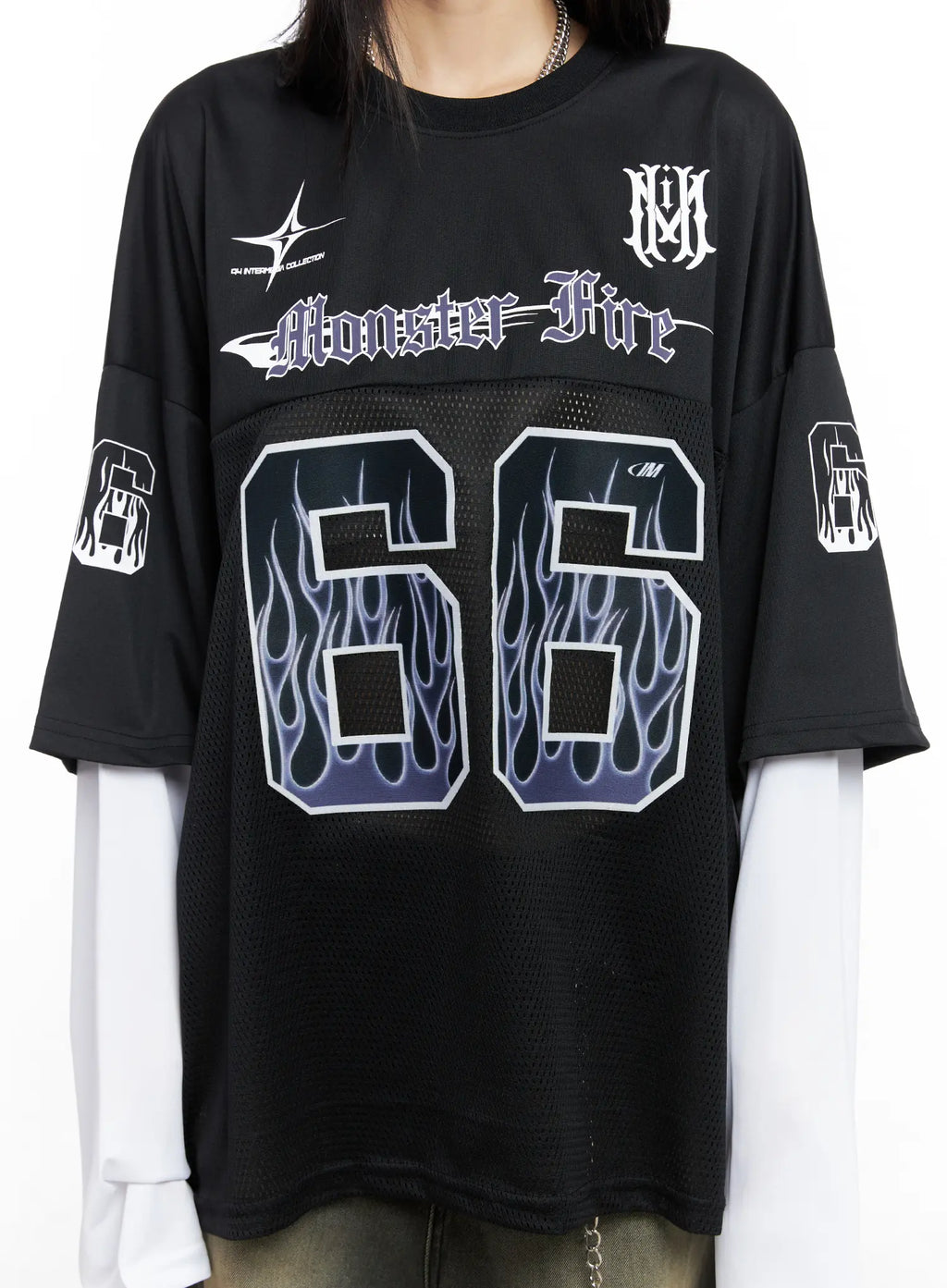 Oversized Graphic Long Sleeve CC1109