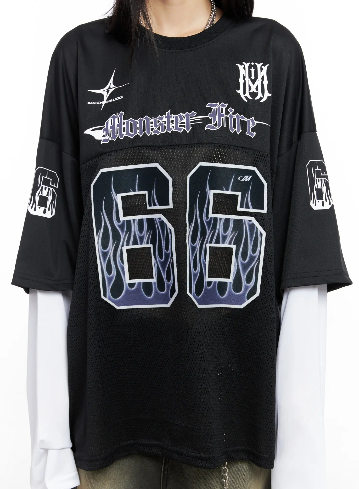 Oversized Graphic Long Sleeve CC1109