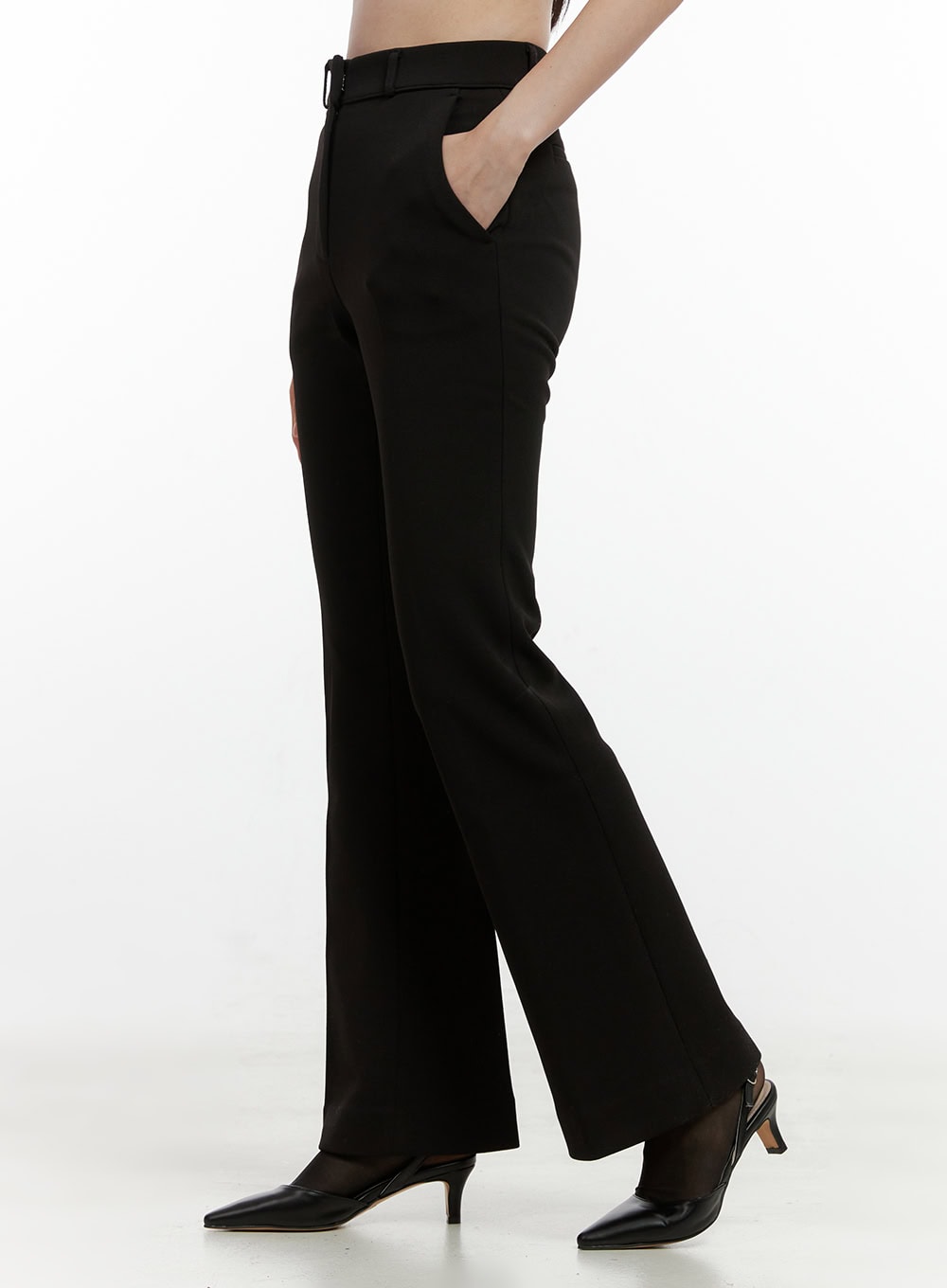 Flared Warm Trousers ON408