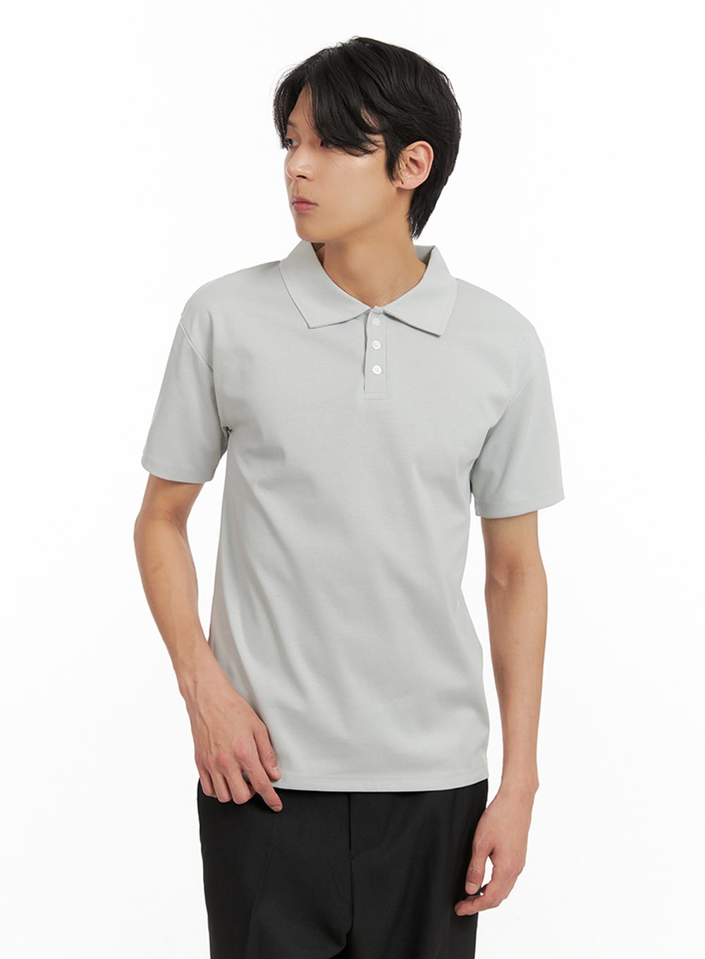 Men's Basic Polo Shirt IY402