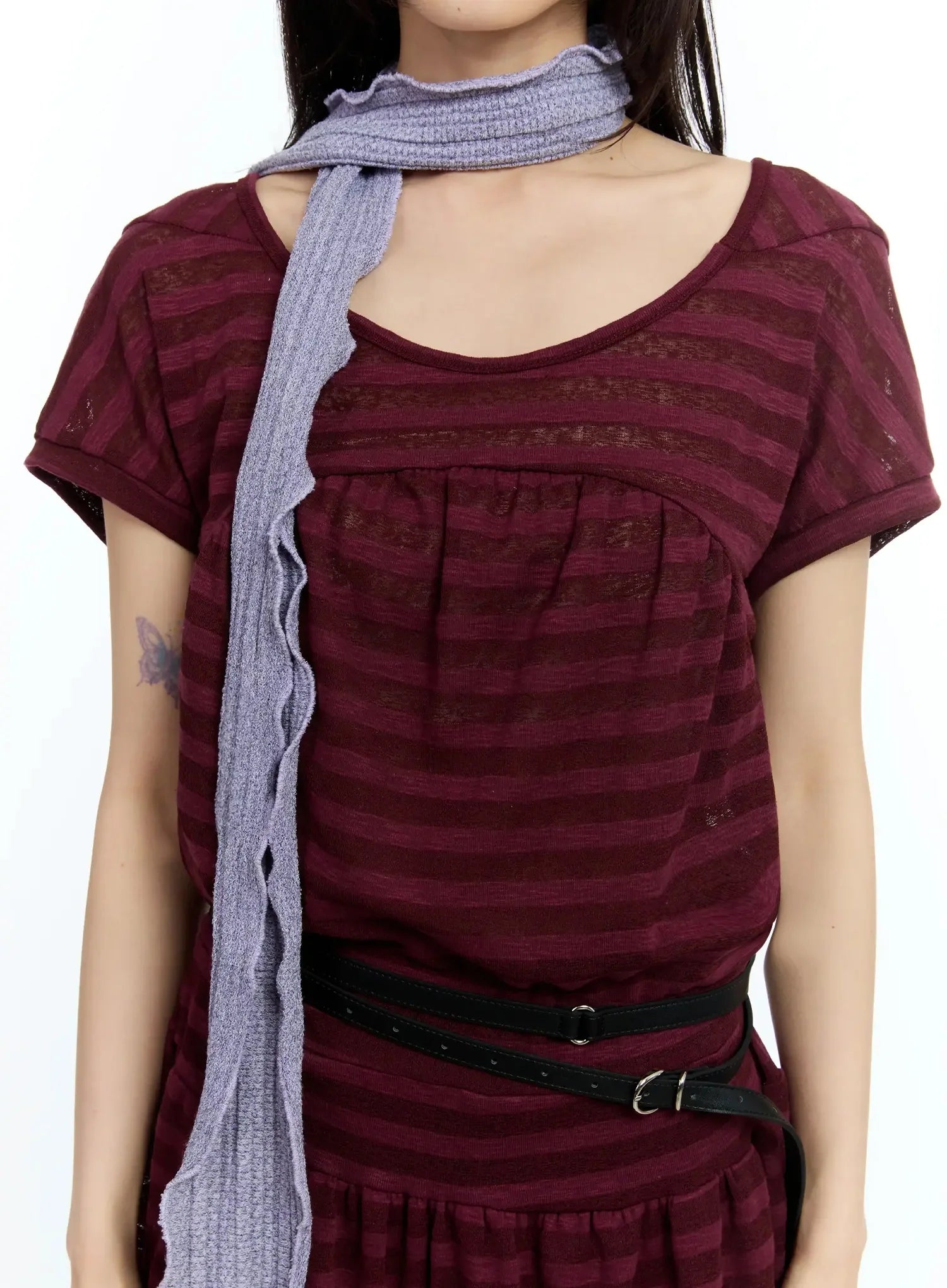 Lettuce-Edge Scarf IU524