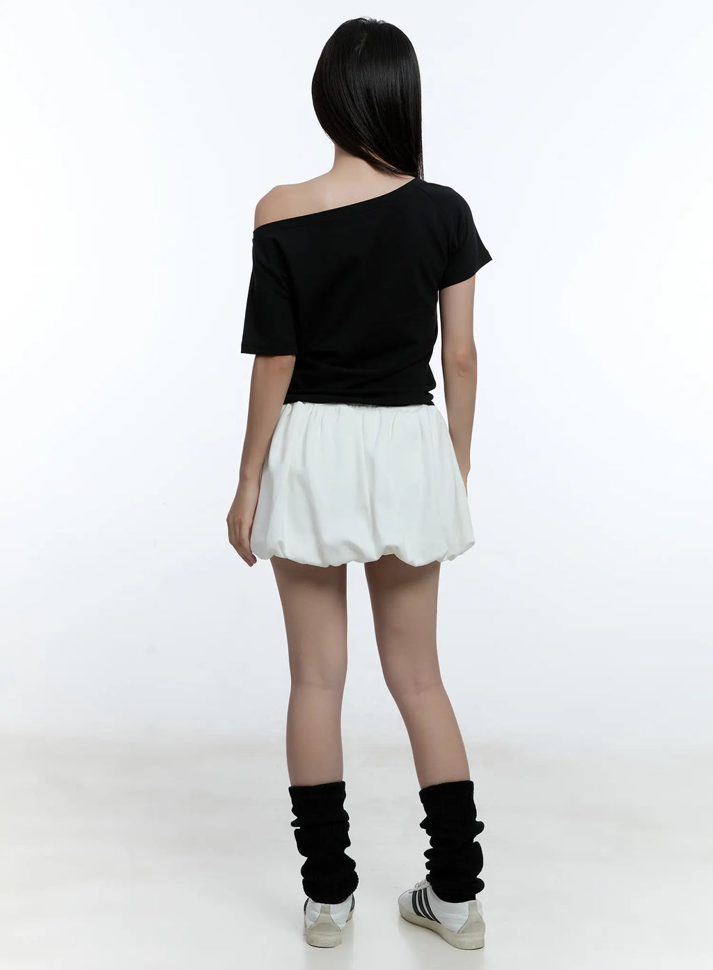 Adjustable Balloon Mini Skirt CU526