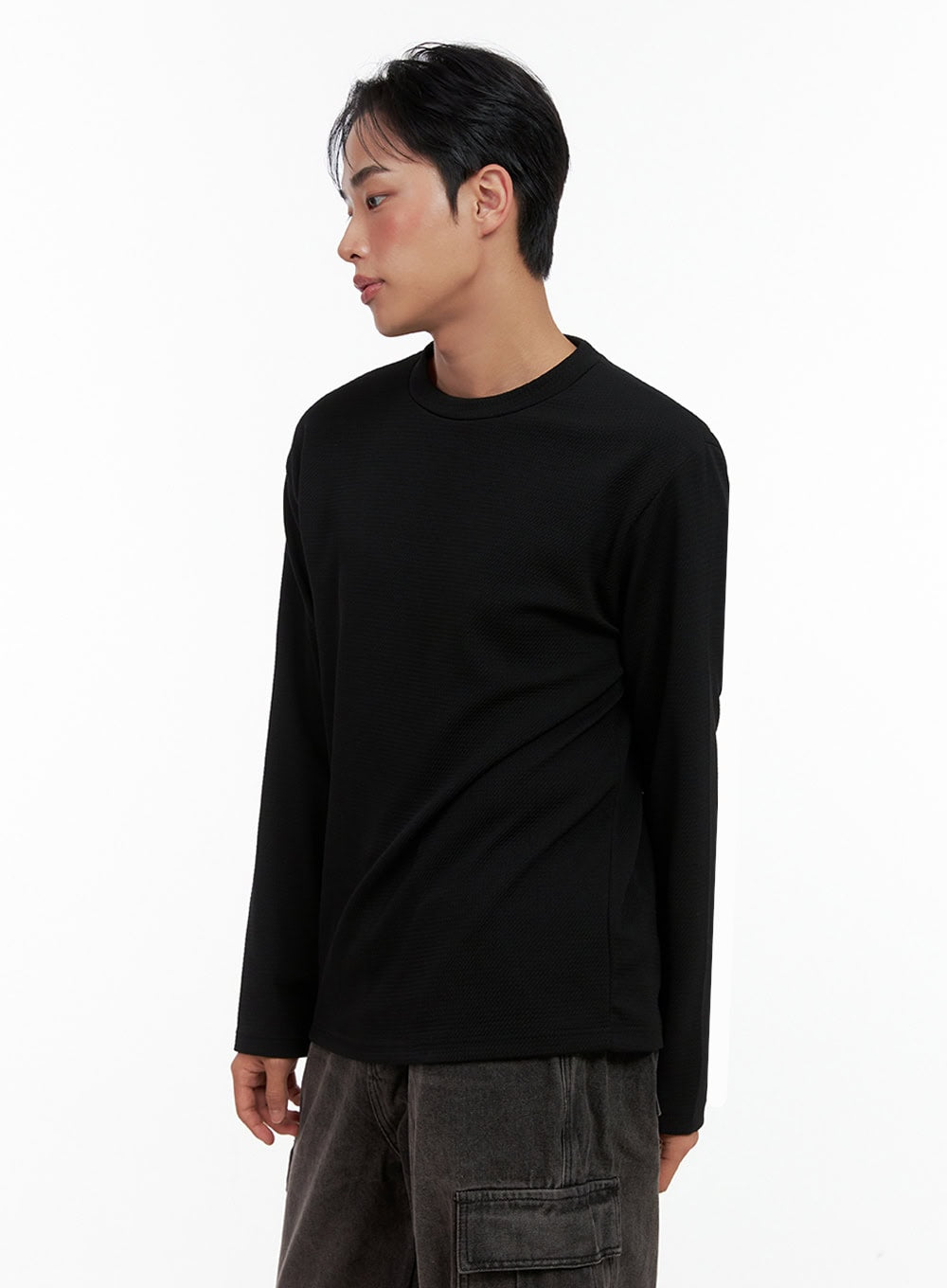 Men's Basic Long Sleeve Tee IN426