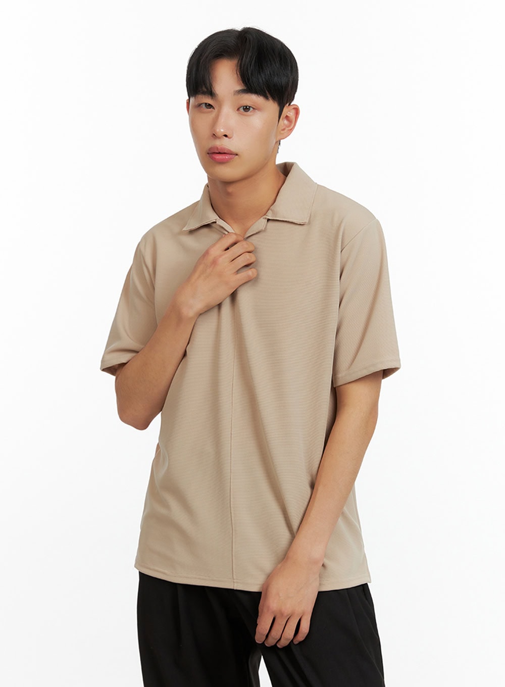 Men's Collar T-Shirt IU414