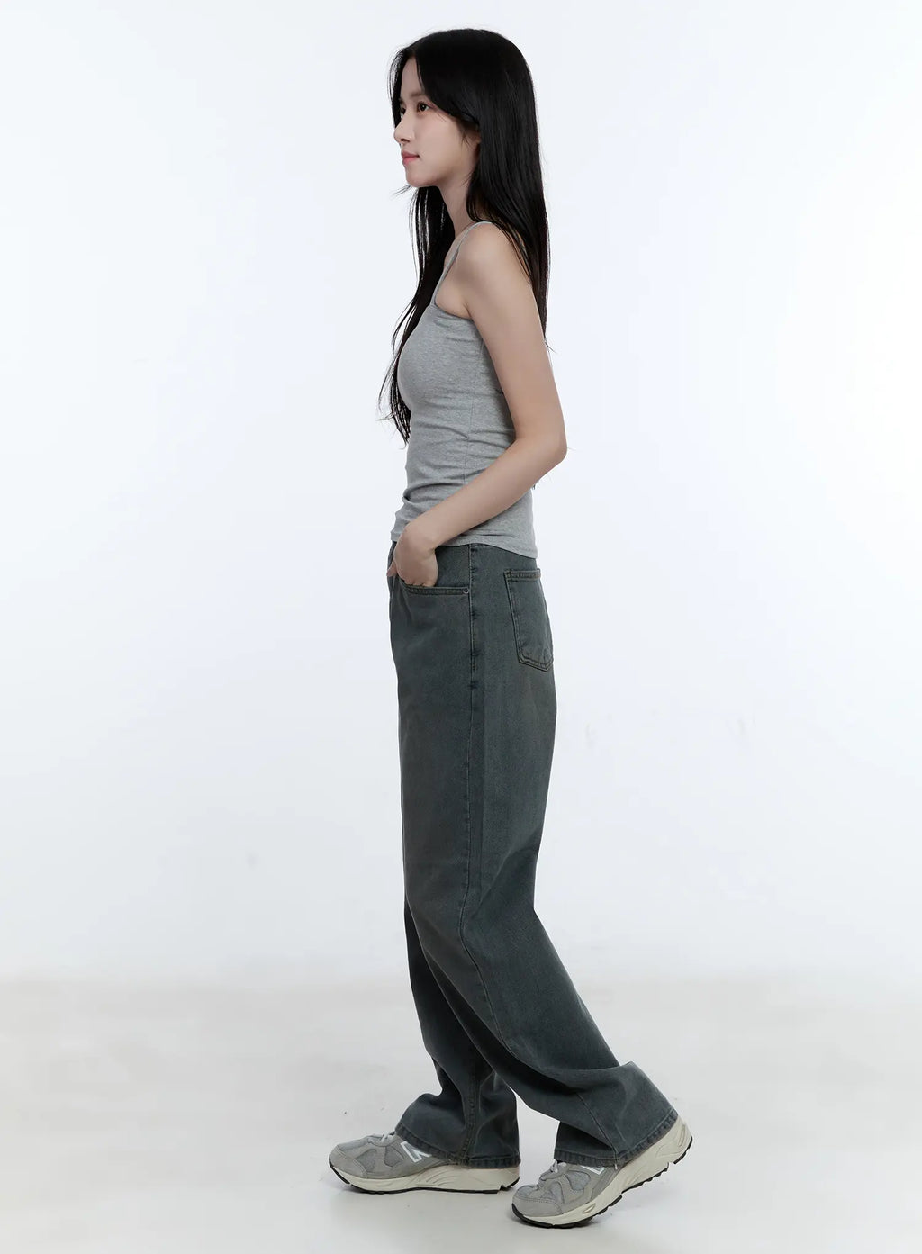 Basic Cotton Blend Stretch Cami CG512