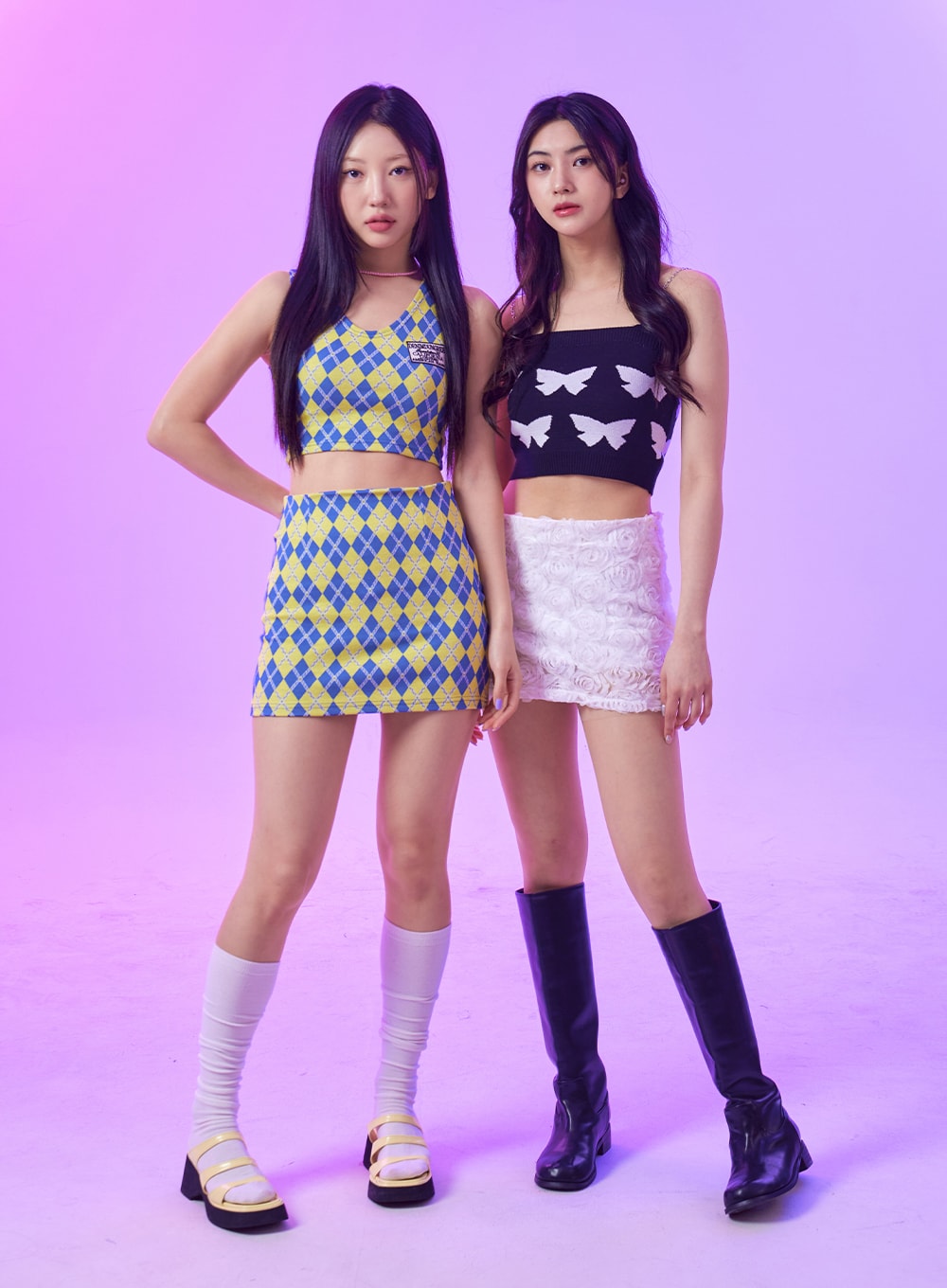 Pinky Beads Necklace BM304