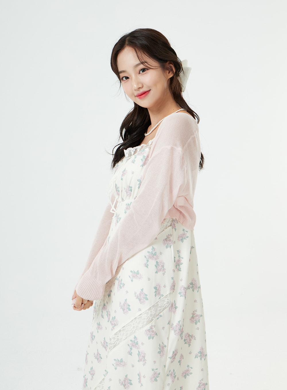 Triple Ribbon Hair Pin BG31