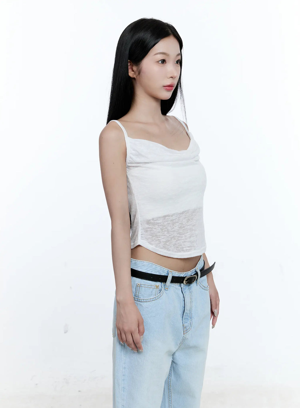 Ribbed Knit Cardigan and Tank Set CG512