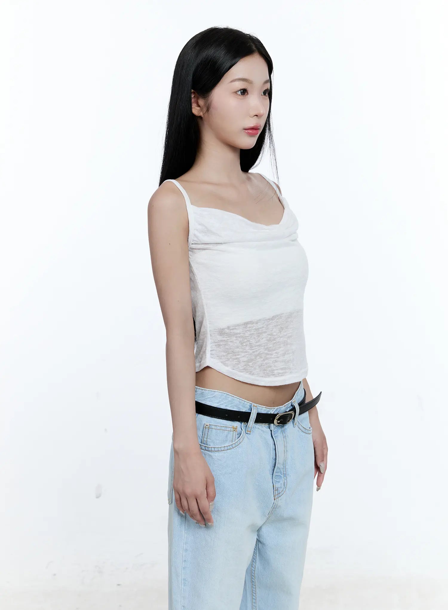 Ribbed Knit Cardigan and Tank Set CG512