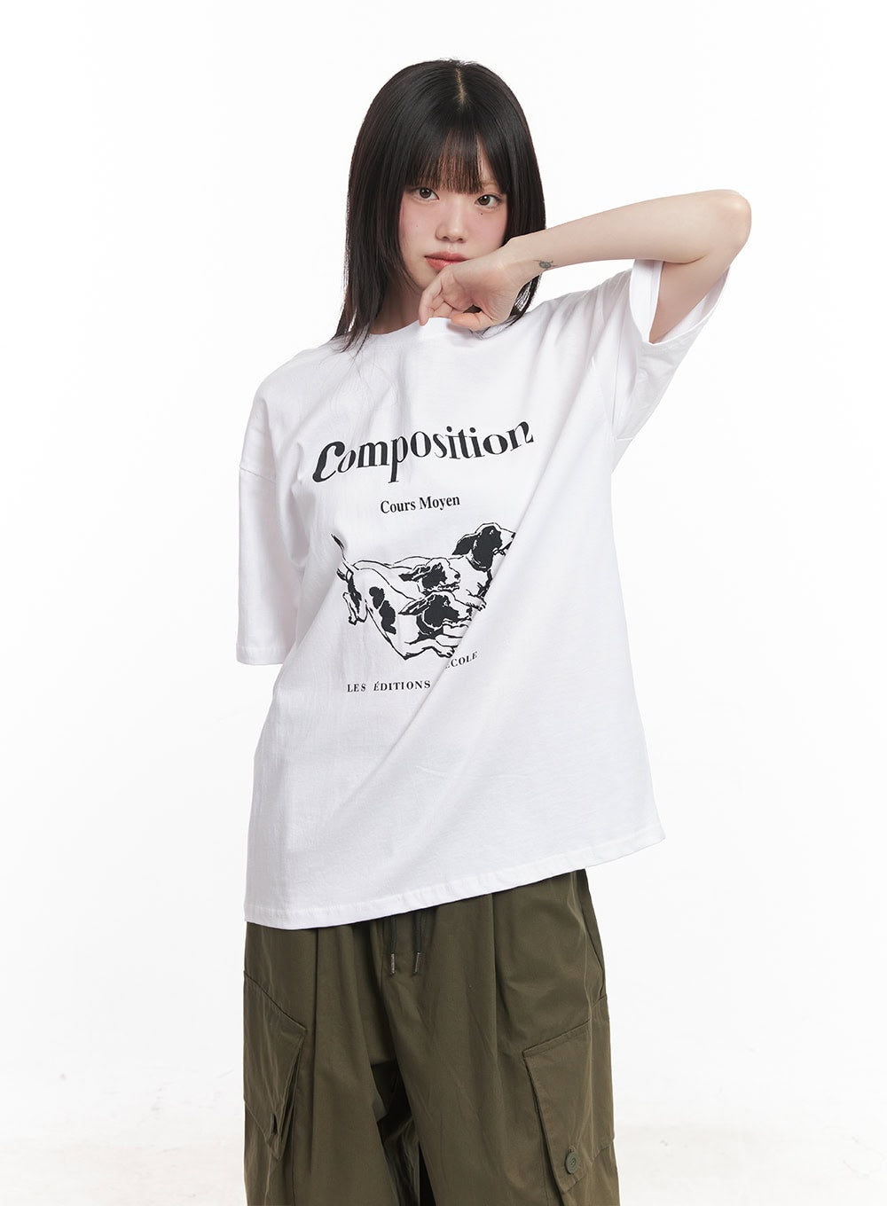 Graphic Oversized T-Shirt CY520
