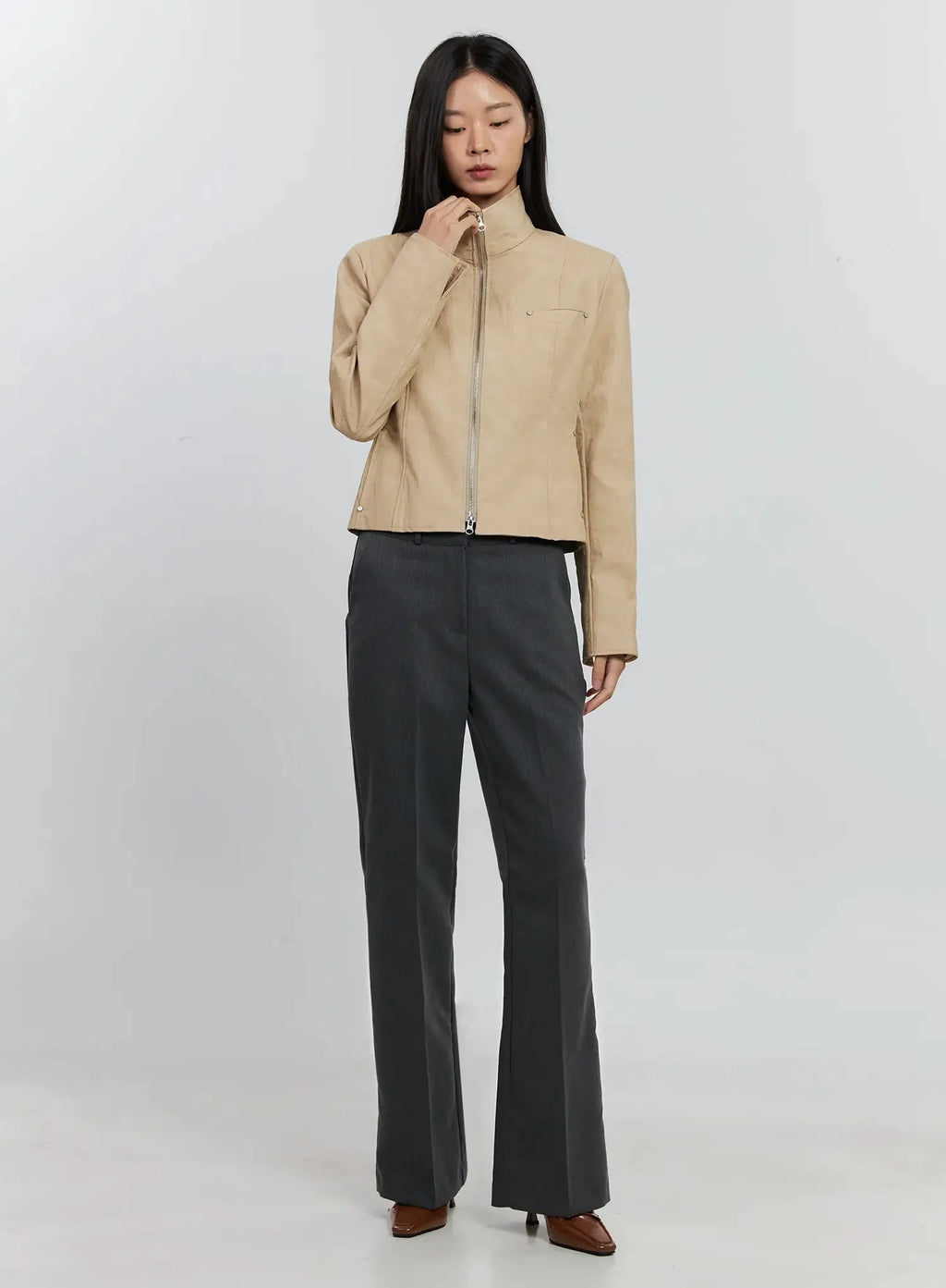 Elegant Flared Trousers IS516