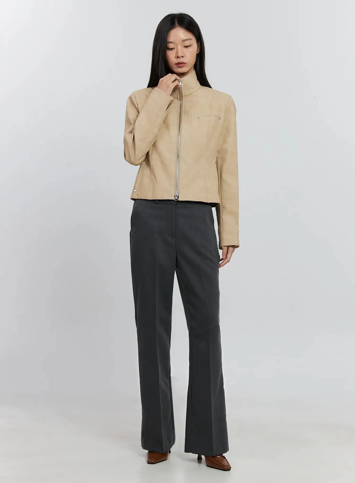 Elegant Flared Trousers IS516