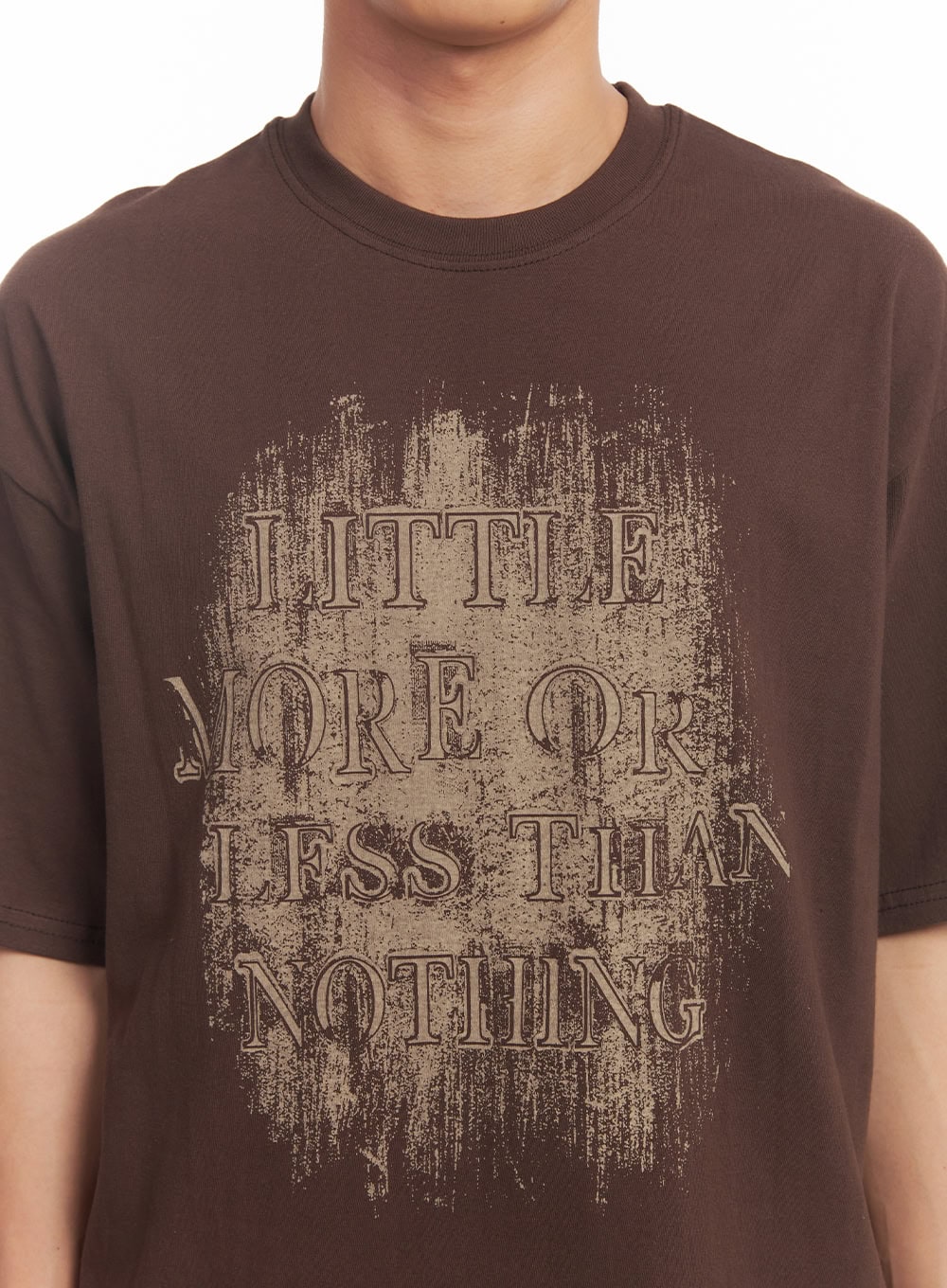 Men's Round Neck Graphic Shirt  IA521