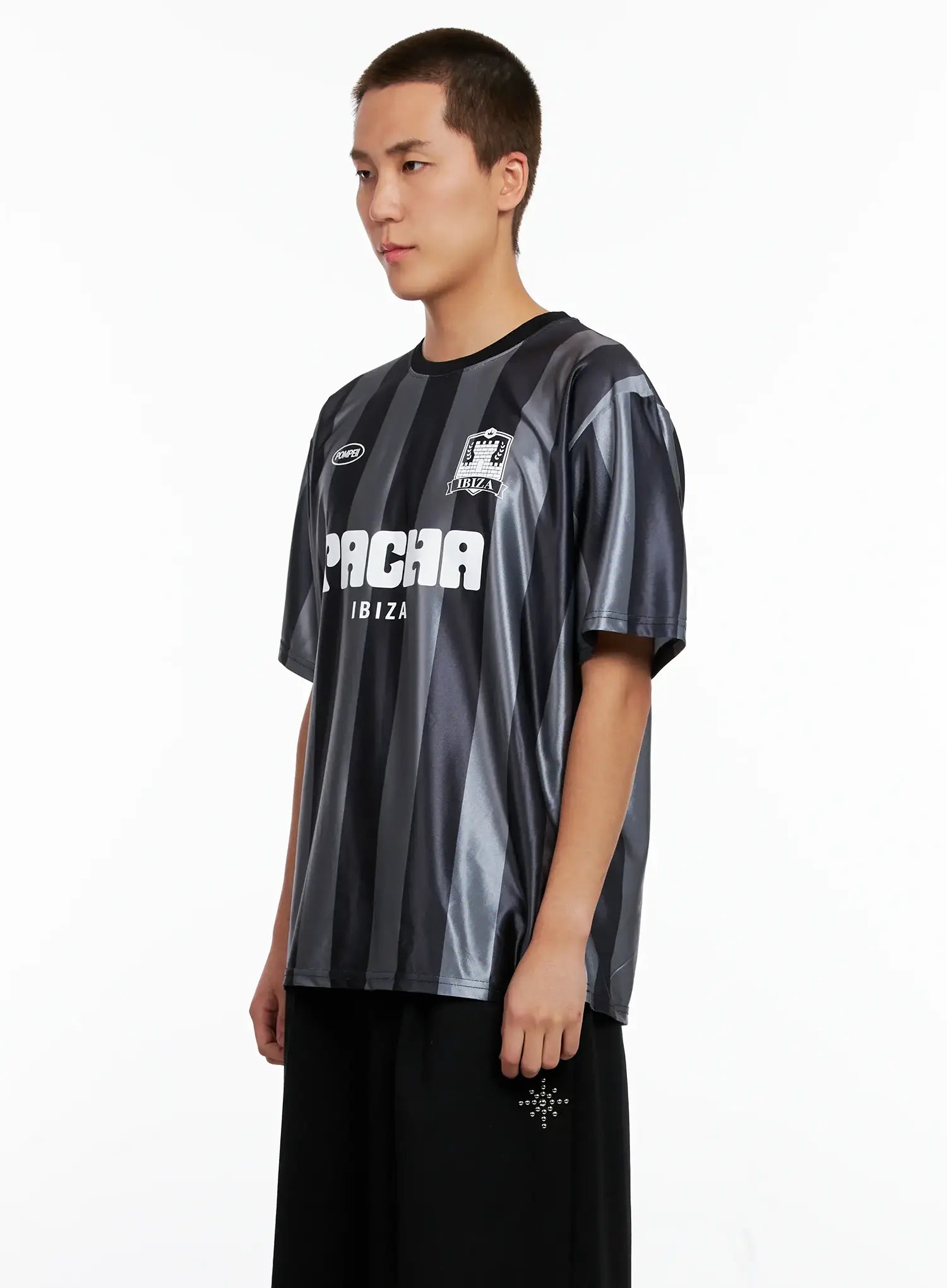 Men's Sporty Ibiza Striped Tee IG511