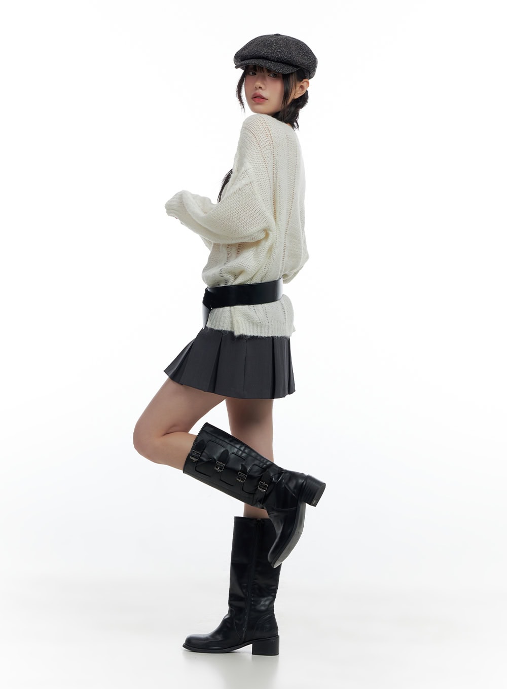 Pleated Perfection Mini Skirt CS420