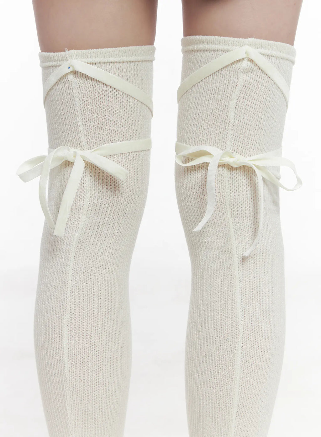 Tie-Up Knee High Leg Warmers CG519