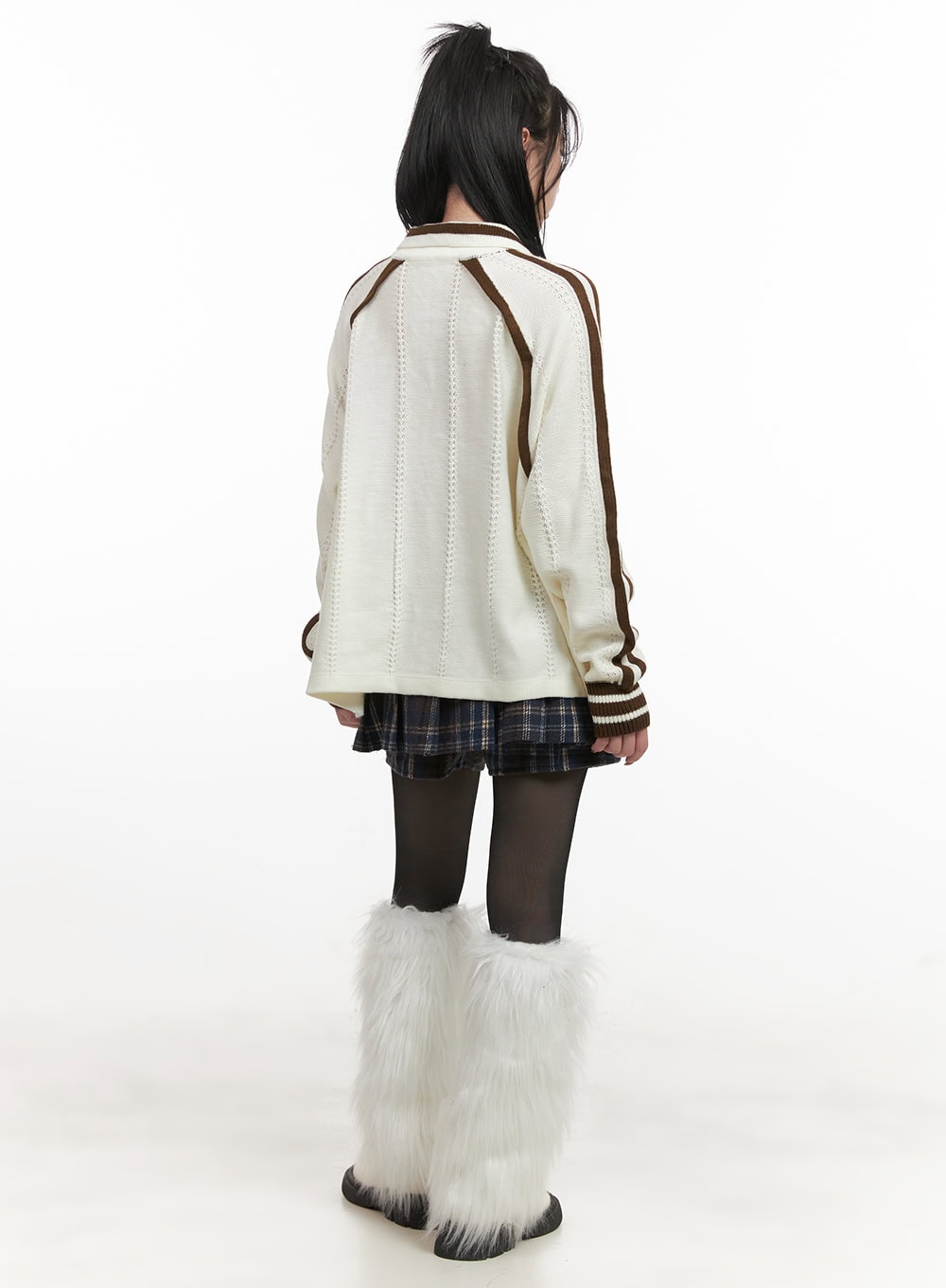 Portland Embroidered Collared Sweater CJ516