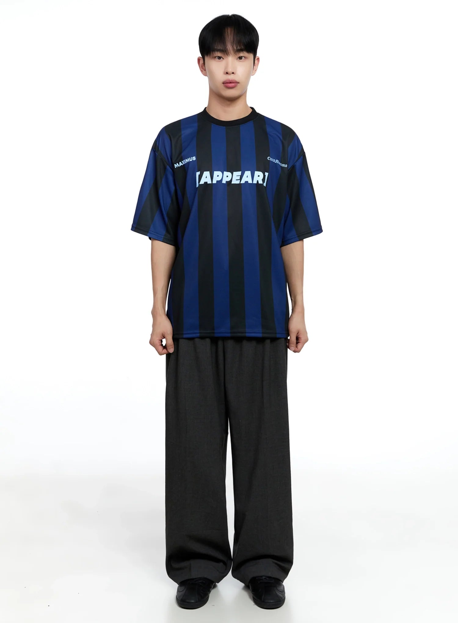 Men's Pintuck Wide-Leg Pants IG520